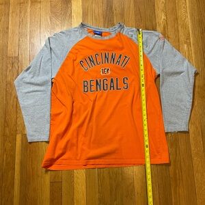 Cincinnati Bengals Orange and Gray Men's Shirt